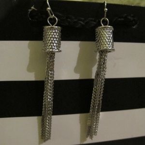 one of a kind chain earrings